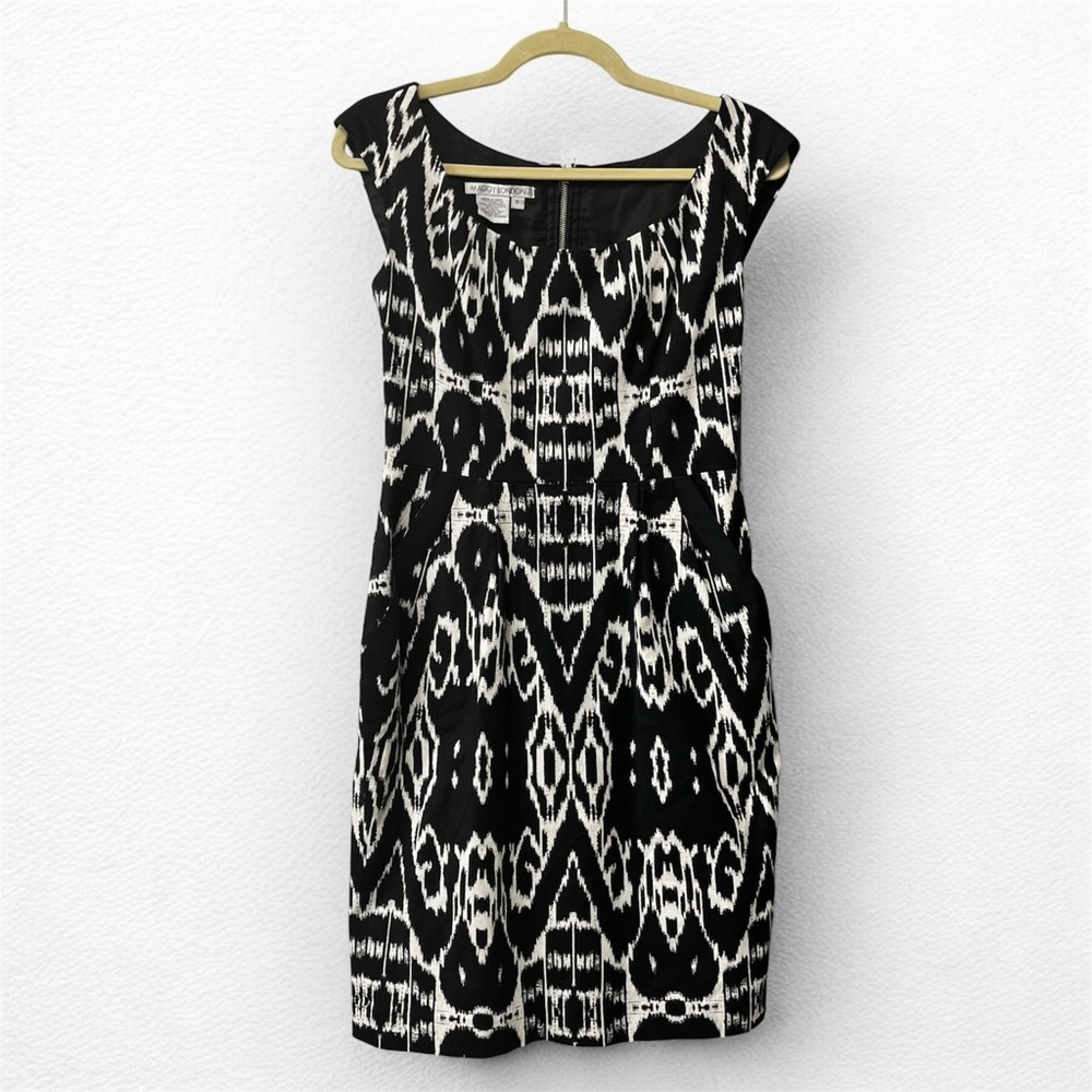 Maggy London Women’s Black and White Cocktail Dress